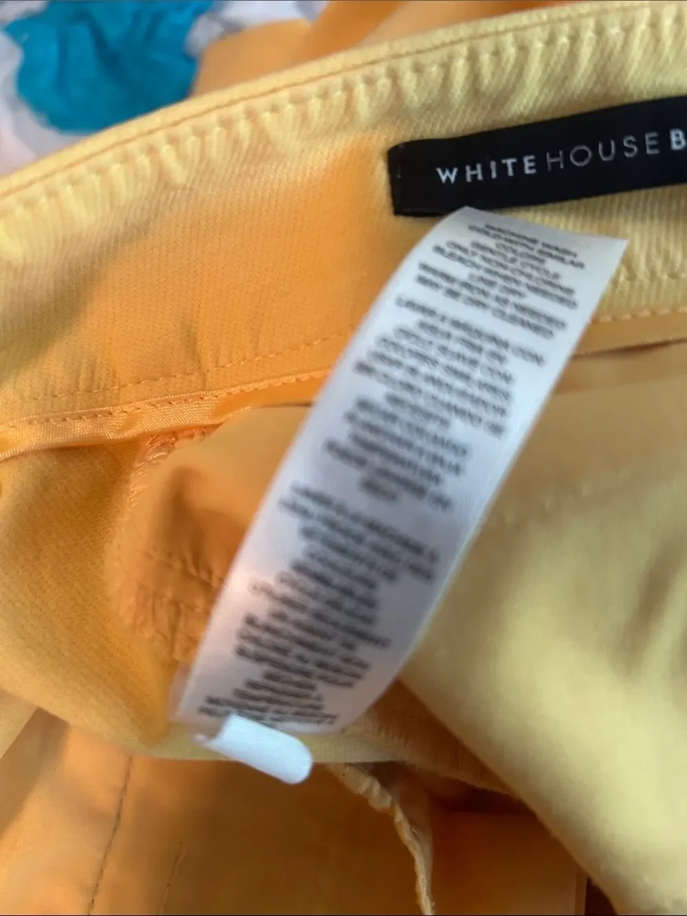 White House Black Market The Slim Ankle Yellow Women’s Dress Pants